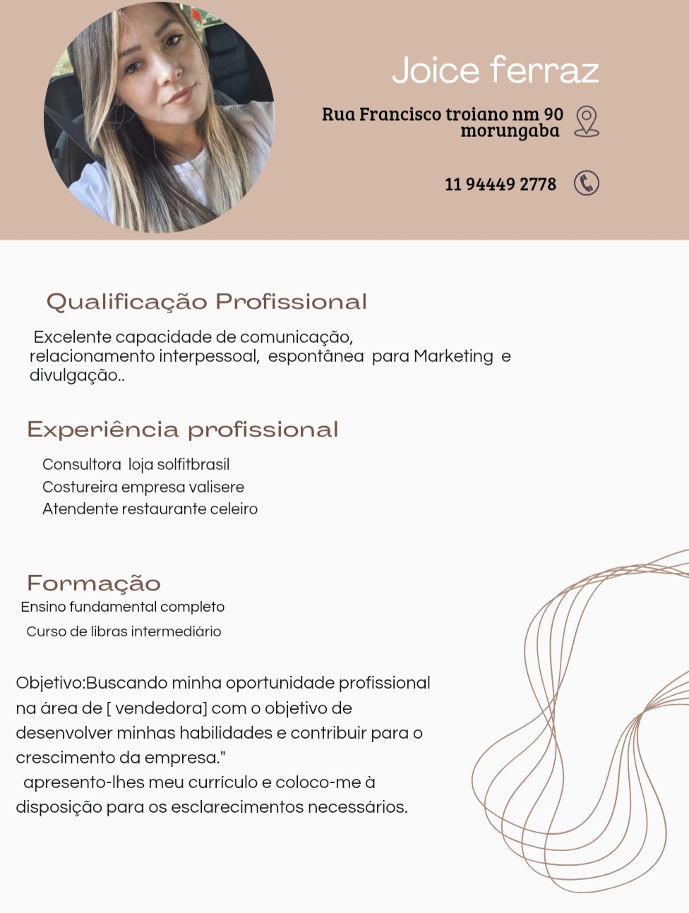 Joice de Jesus ferraz ricardo 